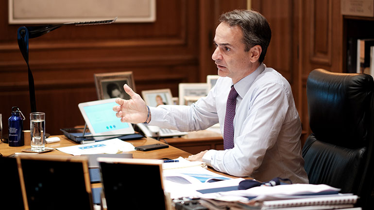 Καρδίτσα: Ξεκίνησε η σύσκεψη στο δημαρχείο Καρδίτσας υπό τον πρωθυπουργό