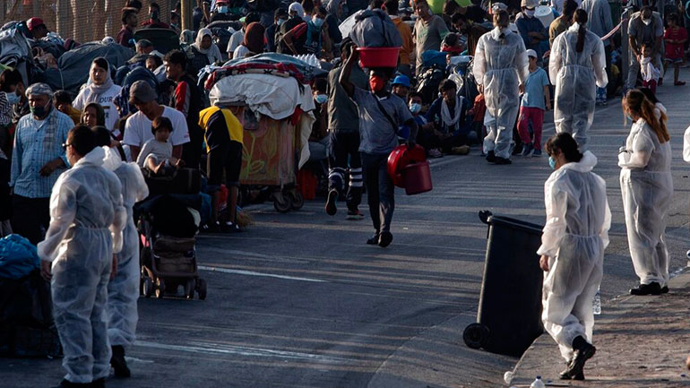 Μυτιλήνη: Περισσότερα από 600 τεστ ταχείας εξέτασης για κορωνοϊό διενεργήθηκαν στο Καρά Τεπέ