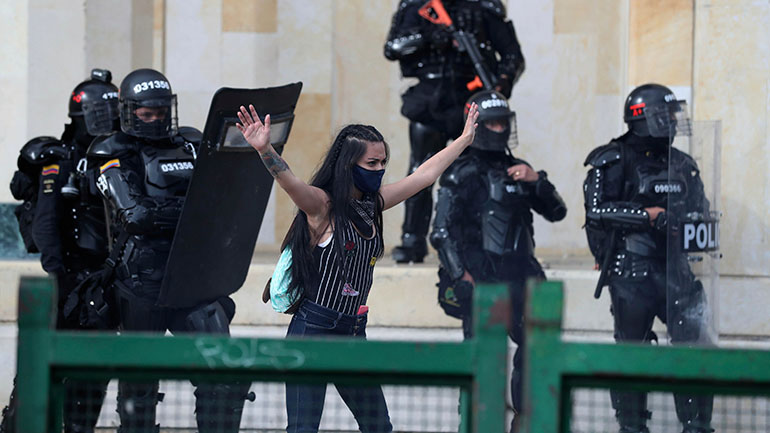 Κολομβία: Νέες διαδηλώσεις κατά της αστυνομικής βίας