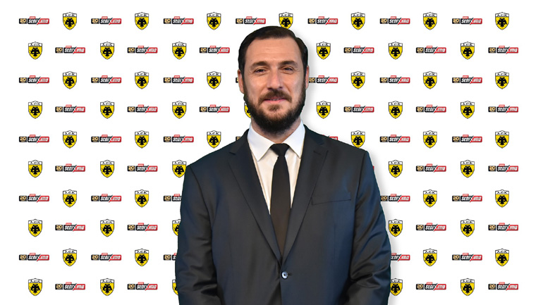 O Διευθύνων Σύμβουλος και Α’ Αντιπρόεδρος της ΠΑΕ ΑΕK, Μηνάς Λυσάνδρου