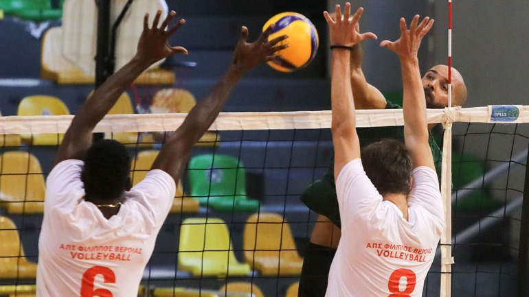 Βόλεϊ: Ο Παναθηναϊκός «έσπασε» το αήττητο του Φίλιππου Βέροιας στα φιλικά