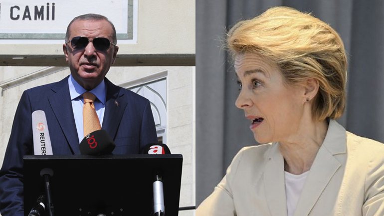 Κατάργηση βίζας και προσφυγικό τα παζάρια του Ερντογάν στην φον ντερ Λάιεν