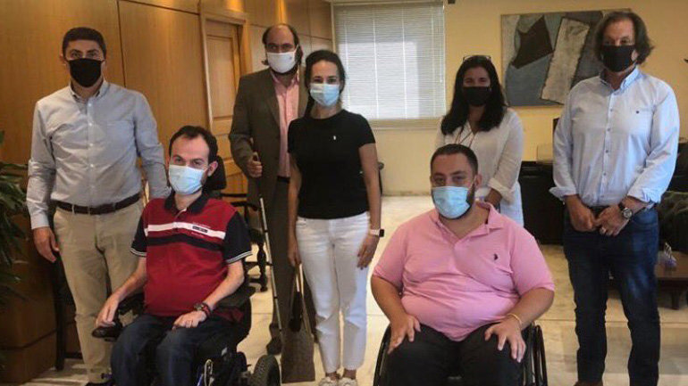 Συνάντηση της Ελληνικής Παραολυμπαικής Επιτροπής με τον Υφυπουργό Αθλητισμού  Λευτέρη Αυγενάκη