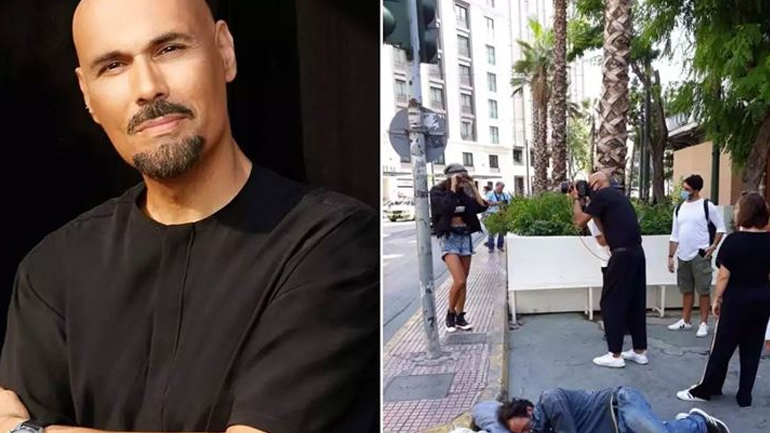 Η αντίδραση του Δημήτρη Σκουλού μετά τον σάλο που ξέσπασε με τη φωτογράφιση δίπλα σε άστεγο