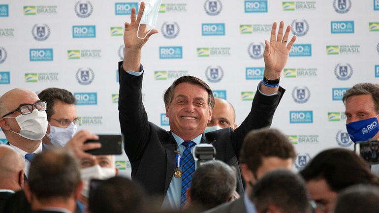 Βραζιλία: Αύξηση της δημοτικότητας του Μπολσονάρου μεσούσης της πανδημίας