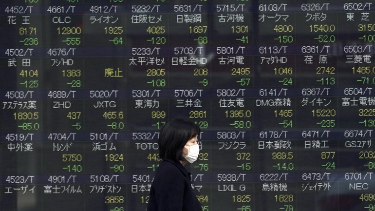 Πτωτικές τάσεις στο χρηματιστήριο του Τόκιο