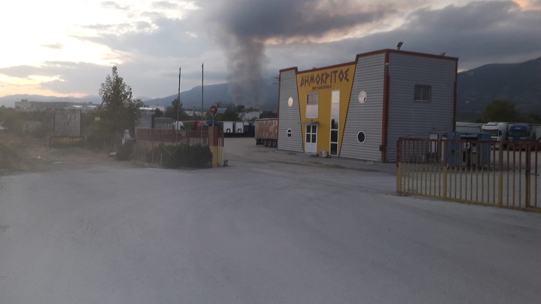 Ξάνθη: Φωτιά κοντά στο πεδίο βολής στο Πετροχώρι