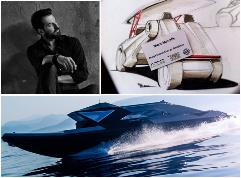 Ο σχεδιαστής Νίκος Μανάφης έχει βάλει στο... χέρι του σε πολλές κατασκευές που αφορούν στο ό,τι κινείται