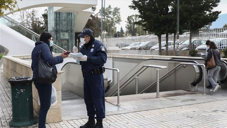 ΕΛ.ΑΣ.: Εννέα παραβάσεις καταστημάτων και 193 για μη χρήση μάσκας