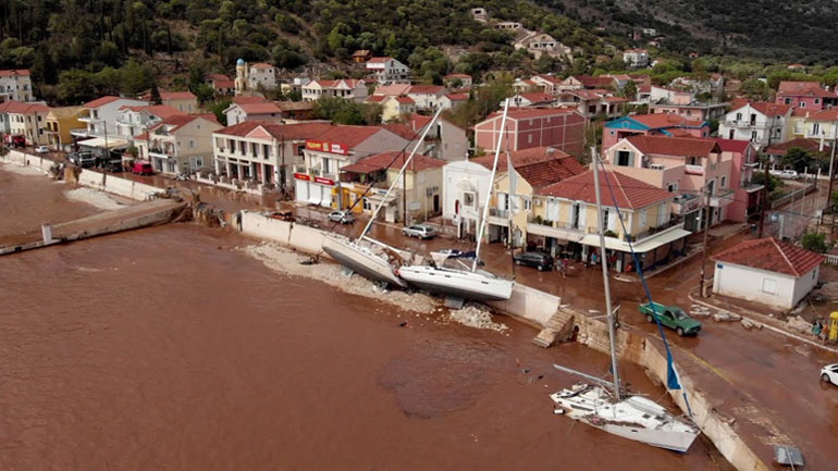 Κλιμάκιο της ΝΔ στις πληγείσες περιοχές της Κεφαλονιάς