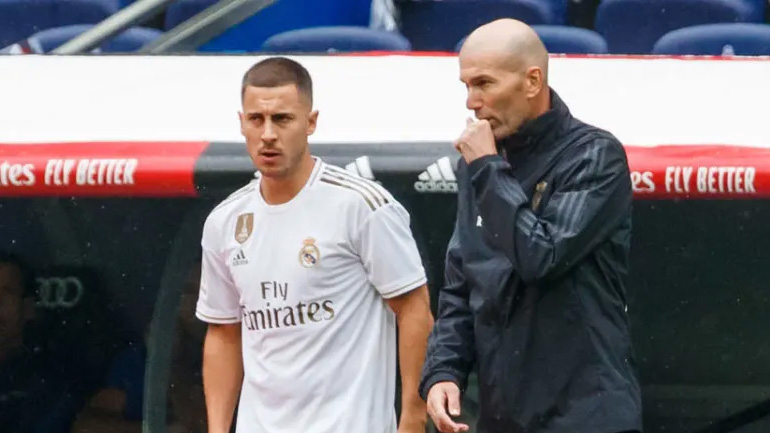 Ζιντάν: «Ζήτημα χρόνου να επιστρέψει ο Αζάρ»