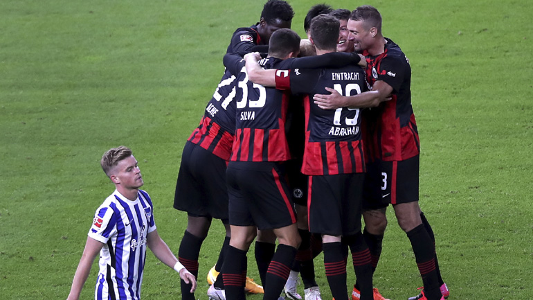 Εμφατικό πέρασμα της Άιντραχτ από το Βερολίνο, 3-1 τη Χέρτα