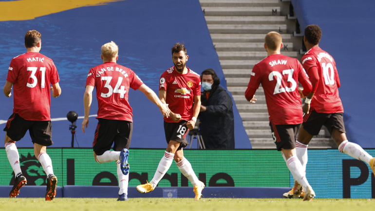 Πρώτη νίκη για Μάντσεστερ Γιουνάιτεντ, 3-2 τη Μπράιτον