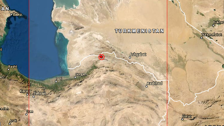 Σεισμική δόνηση 5,2 R στο Τουρκμενιστάν