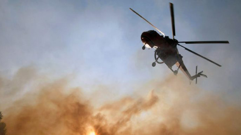 Τρία πύρινα μέτωπα στην Κρήτη