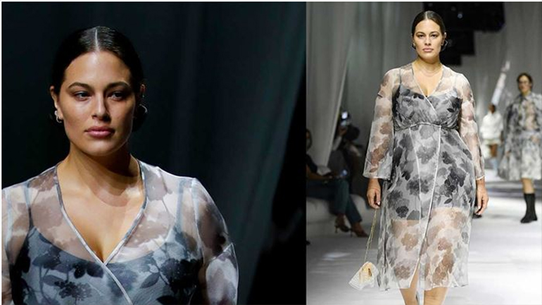 Η πρώτη πασαρέλα της Ashley Graham μετά τη γέννηση του γιου της