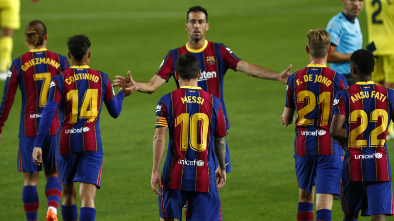 Με το… δεξί η Μπαρτσελόνα, 4-0 την Βιγιαρεάλ