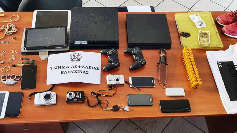 Συνελήφθησαν διαρρήκτες για κλοπές από οικίες στις περιοχές Ελευσίνας και Άνω Λιοσίων