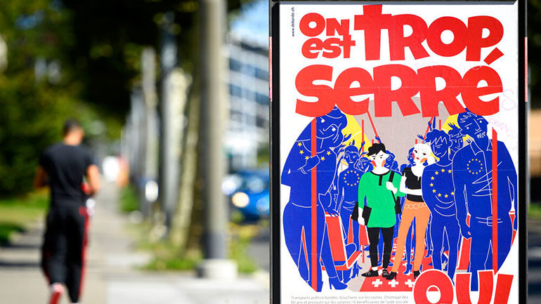 Ελβετία: Δημοψήφισμα για την κατάργηση της ελεύθερης κυκλοφορίας με την Ευρωπαϊκή Ένωση