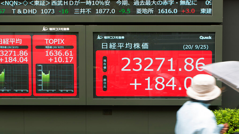 Ιαπωνία: Άνοδος των δεικτών στο αρχικό στάδιο των συναλλαγών