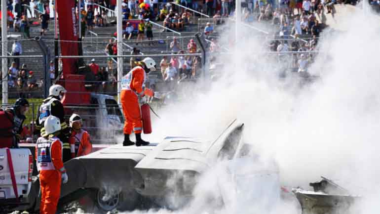 Τρομακτικό ατύχημα στη Formula 2