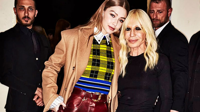 Gigi Hadid: Το δώρο της Donatella Versace στη νεογέννητη κόρη της