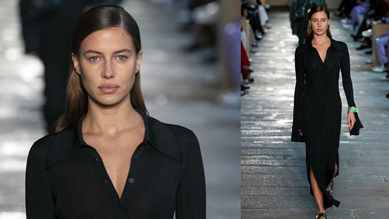 Nicole Poturalski: H νέα αγαπημένη του Brad Pitt περπάτησε σε show στην Εβδομάδα Μόδας του Μιλάνου