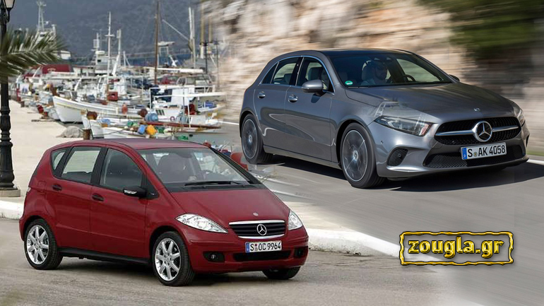 Πιο φθηνή η Mercedes A-Class σήμερα απ’ ότι το 2005