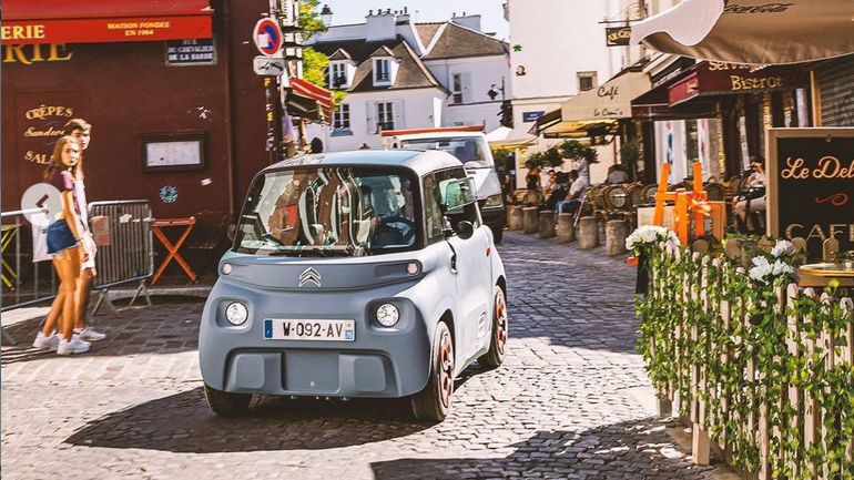 Το μικρό Citroen που κλέβει την παράσταση…