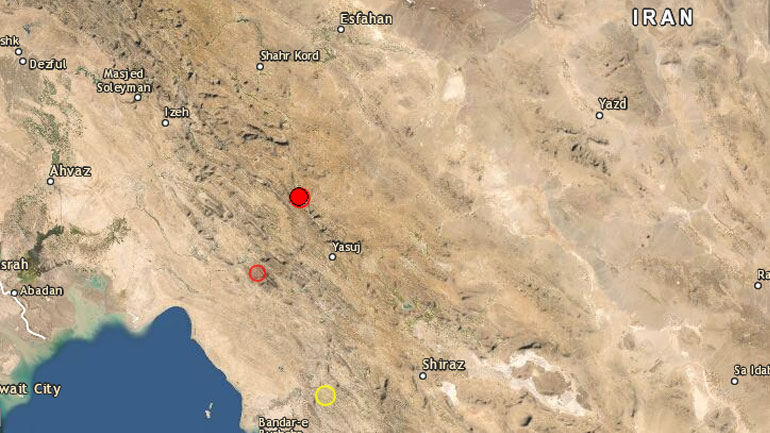 Σεισμική δόνηση 5 Ρίχτερ στο κεντρικό Ιράν