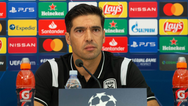 Φερέιρα: «Η δίψα και η θέληση που έχουμε για την πρόκριση μάς καθιστά φαβορί»