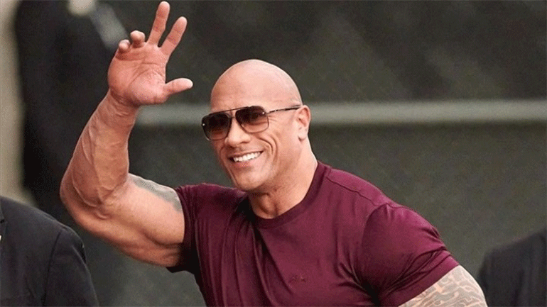 Ντουέιν Τζόνσον υπέρ Τζο Μπάιντεν και Καμάλα Χάρις