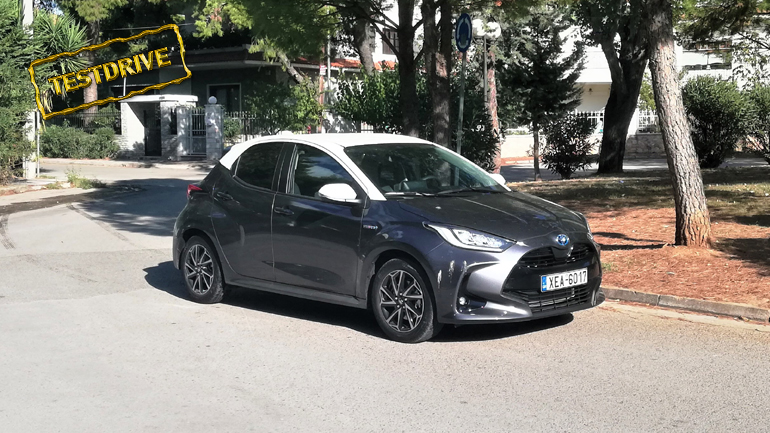 Οδηγούμε το νέο Toyota Yaris Hybrid Οδηγούμε το νέο Toyota Yaris Hybrid