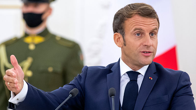 Ο Μακρόν επέκρινε τη στάση της Τουρκίας στη σύγκρουση στο Ναγκόρνο-Καραμπάχ