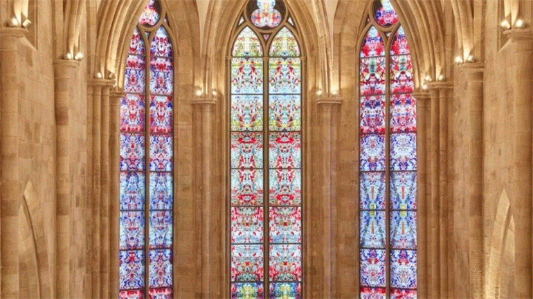 Βιτρό για το πιο παλιό γερμανικό μοναστήρι από τον Γκέρχαρντ Ρίχτερ