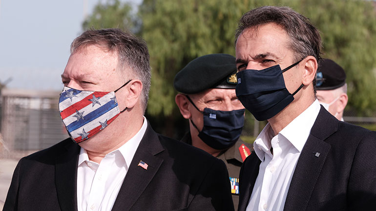 Αναχώρησε από την Κρήτη ο Μ. Πομπέο