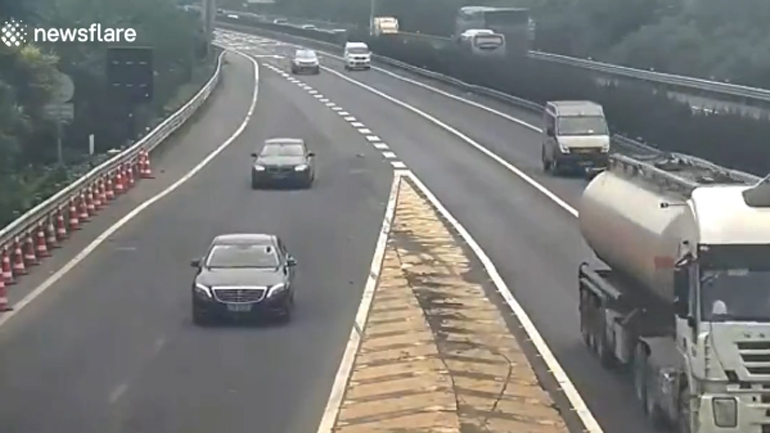 Τι μπορεί να πάθεις στον δρόμο!