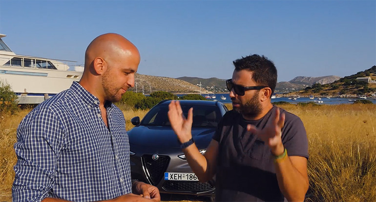 Η συνάντησή μας με τον Βαγγέλη Αρβανιτάκη έγινε το καλοκαίρι στην Ελλάδα...