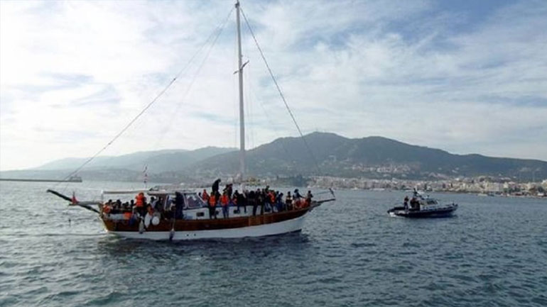 Ακυβέρνητο ιστιοφόρο με μετανάστες εντοπίστηκε στη Κρήτη