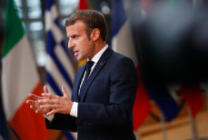 Ο πρόεδρος Μακρόν στη Σύνοδο Κορυφής της ΕΕ