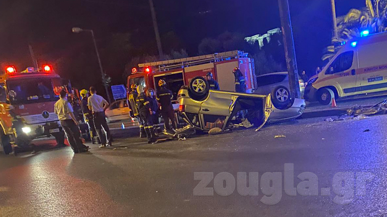 Τροχαίο δυστύχημα με νεκρό και τραυματίες στη λεωφόρο Βασιλίσσης Αμαλίας Τροχαίο δυστύχημα με νεκρό και τραυματίες στη λεωφόρο Βασιλίσσης Αμαλίας