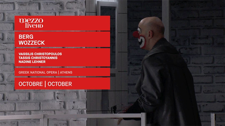 O Βότσεκ της Εθνικής Λυρικής Σκηνής σε πρώτη παγκόσμια τηλεοπτική μετάδοση