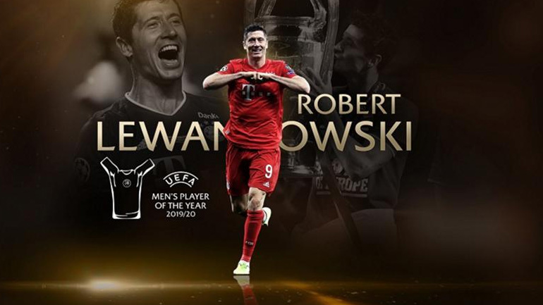 UEFA: Κορυφαίος της σεζόν 2019/2020 ο Λεβαντόφσκι