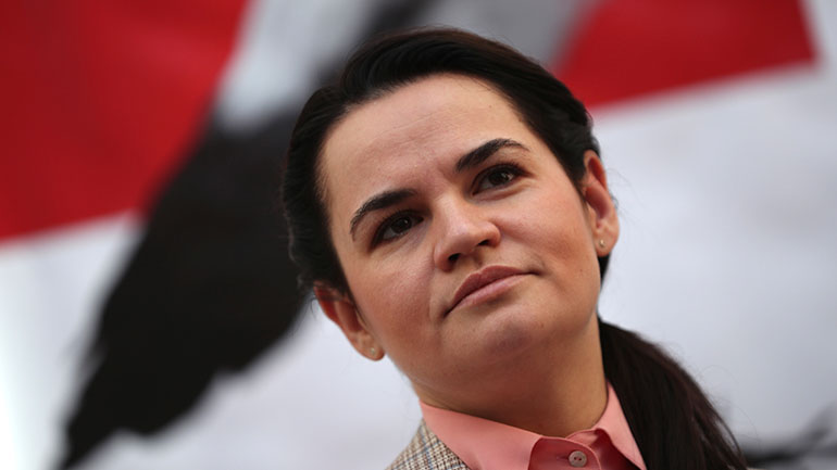 Την επικεφαλής της αντιπολίτευσης στη Λευκορωσία θα δεχθεί την Τρίτη η Μέρκελ