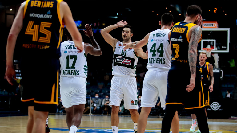 Euroleague: Πρεμιέρα με σπουδαίο «διπλό» για τον Παναθηναϊκό, νίκησε 78-76 τη Χίμκι