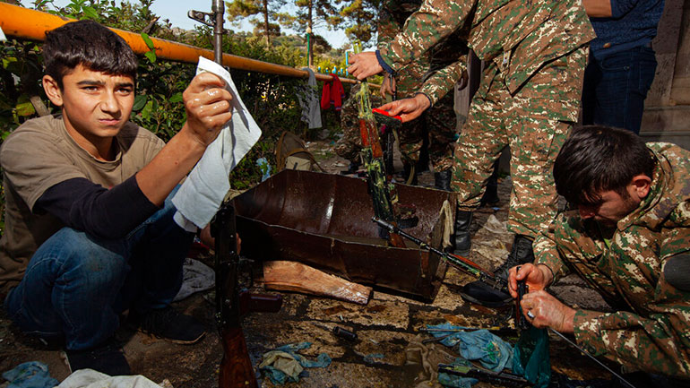 Αρμενία: Το υπουργείο Άμυνας καταγγέλλει βίαιες μάχες και μεγάλης κλίμακας επίθεσης του Αζερμπαϊτζάν