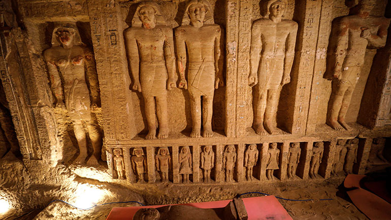 Η μεγαλύτερη αρχαιολογική ανακάλυψη της Αιγύπτου για το 2020 – Βρέθηκαν 59 σαρκοφάγοι στη Νεκρόπολη της Σακκάρα