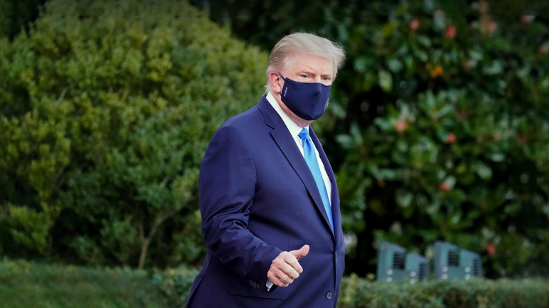 Κρίσιμες οι επόμενες 48 ώρες για την υγεία του Τραμπ