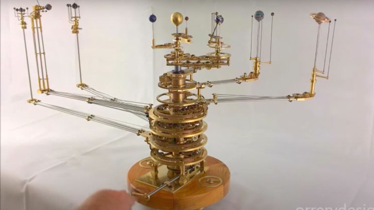 Μηχανή αναπαράστασης του ηλιακού συστήματος