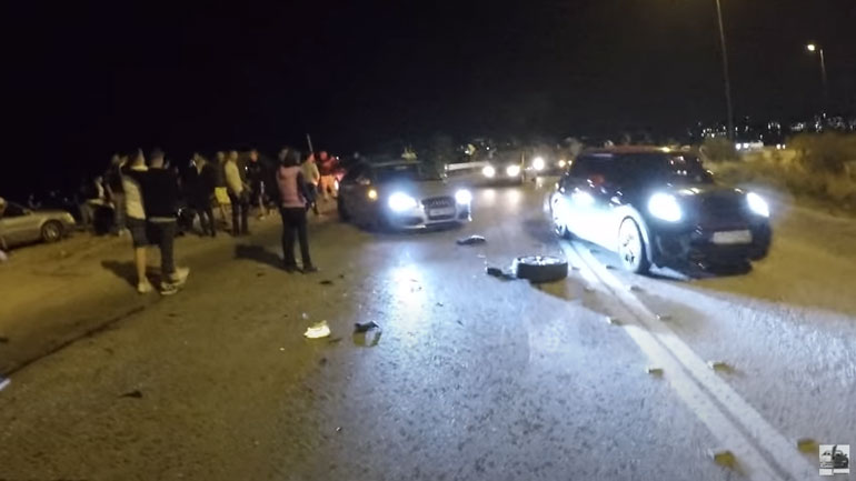 Video σοκ: Λίγο έλειψε να θρηνήσουμε θύματα στα Λιμανάκια